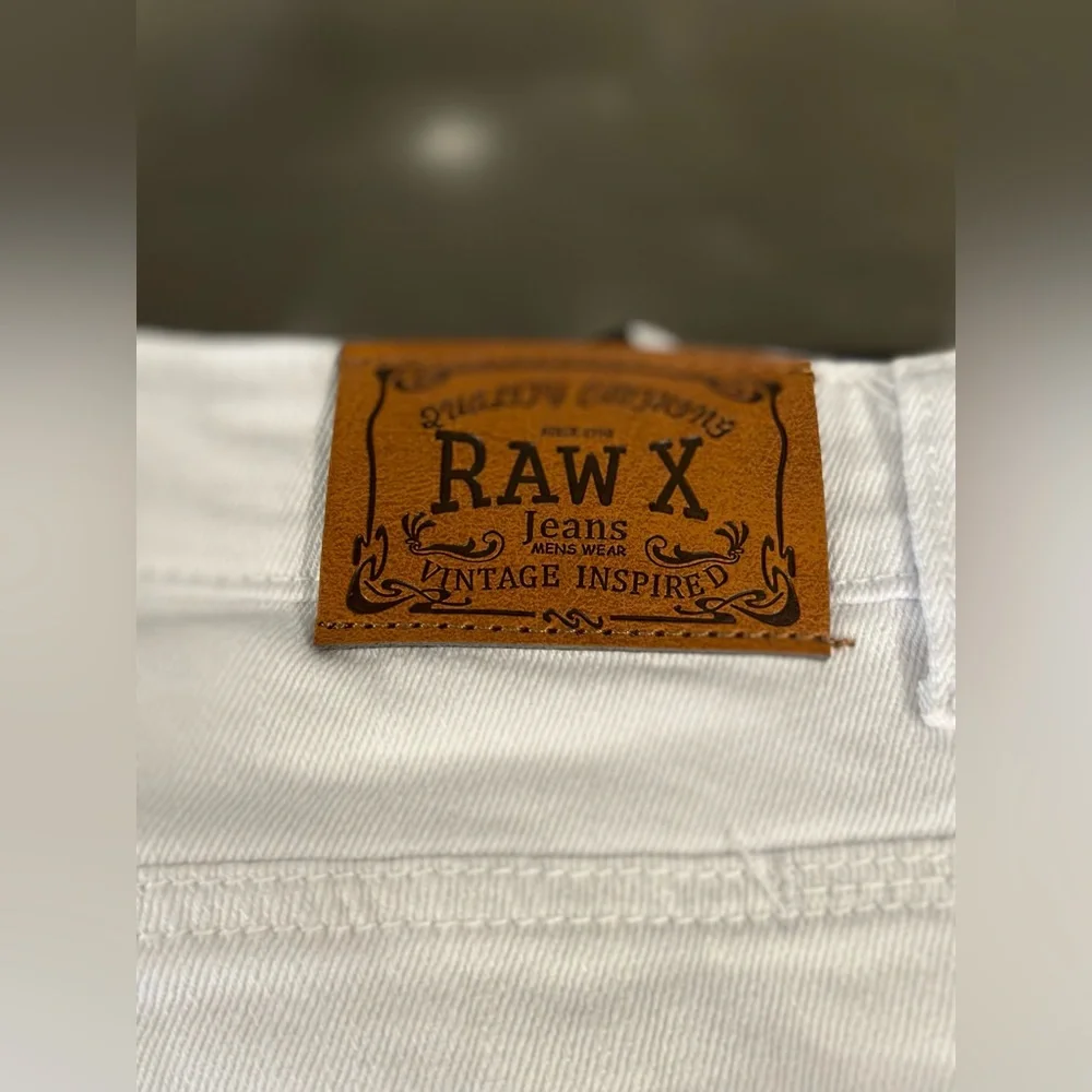 Raw X Jeans Vintage Inspired - White - Picture 5 of 5